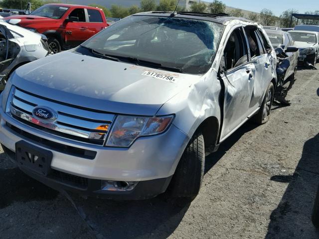 2FMDK3KC1ABB75163 - 2010 FORD EDGE LIMIT SILVER photo 2