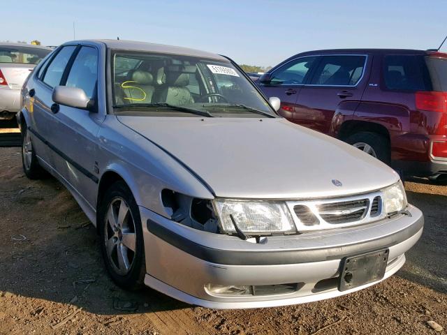 YS3DF55KX27015079 - 2002 SAAB 9-3 SE SILVER photo 1