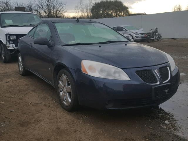 1G2ZH17N584113328 - 2008 PONTIAC G6 GT BLUE photo 1