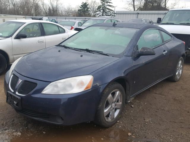 1G2ZH17N584113328 - 2008 PONTIAC G6 GT BLUE photo 2