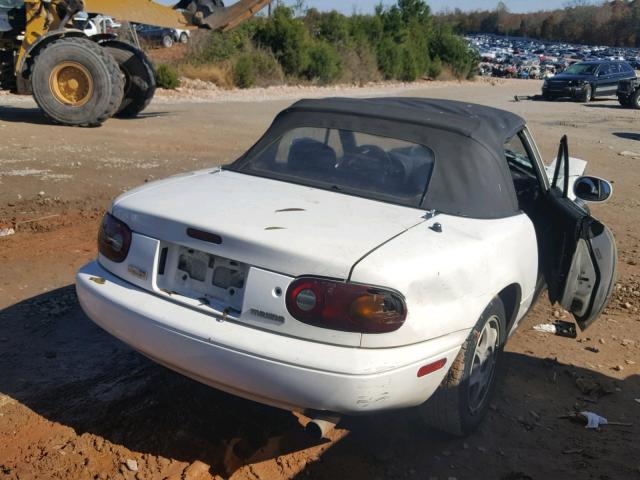 JM1NA3539R0507533 - 1994 MAZDA MX-5 MIATA WHITE photo 4