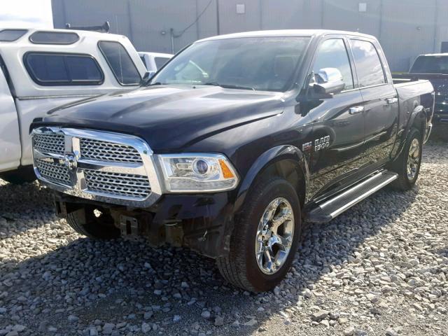 1C6RR7NT1GS213909 - 2016 RAM 1500 LARAM BLACK photo 2