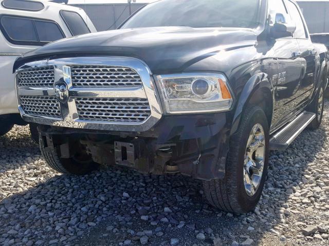 1C6RR7NT1GS213909 - 2016 RAM 1500 LARAM BLACK photo 9