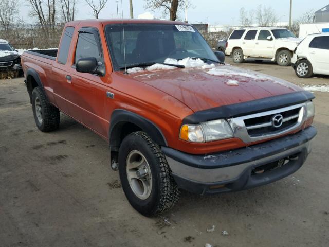 4F4ZR47E94TM07302 - 2004 MAZDA B4000 CAB ORANGE photo 1