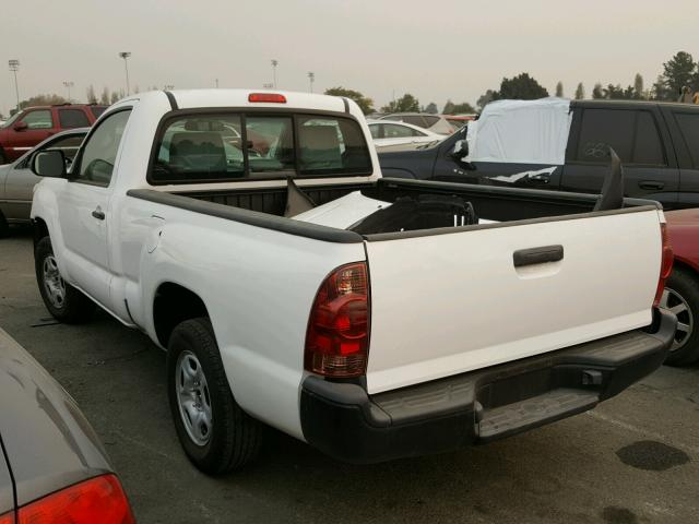 5TFNX4CN8DX020848 - 2013 TOYOTA TACOMA WHITE photo 3