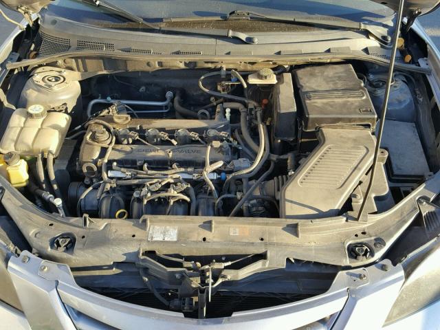 JM1BK123241201656 - 2004 MAZDA 3 S SILVER photo 7