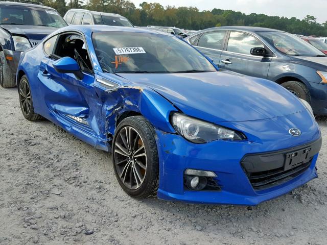 JF1ZCAB16D2603240 - 2013 SUBARU BRZ 2.0 PR BLUE photo 1