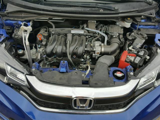 3HGGK5G63JM710204 - 2018 HONDA FIT SPORT ლურჯი ფოტო 7