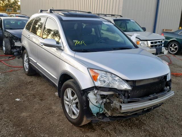 5J6RE3H70BL054003 - 2011 HONDA CR-V EXL SILVER photo 1