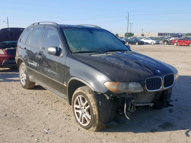 5UXFA13506LY35039 - 2006 BMW X5 3.0I BLACK photo 1