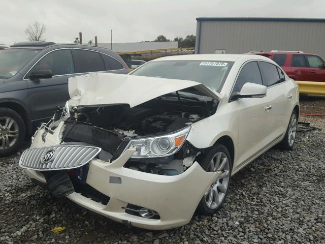 1G4GJ5E37CF301633 - 2012 BUICK LACROSSE T WHITE photo 2