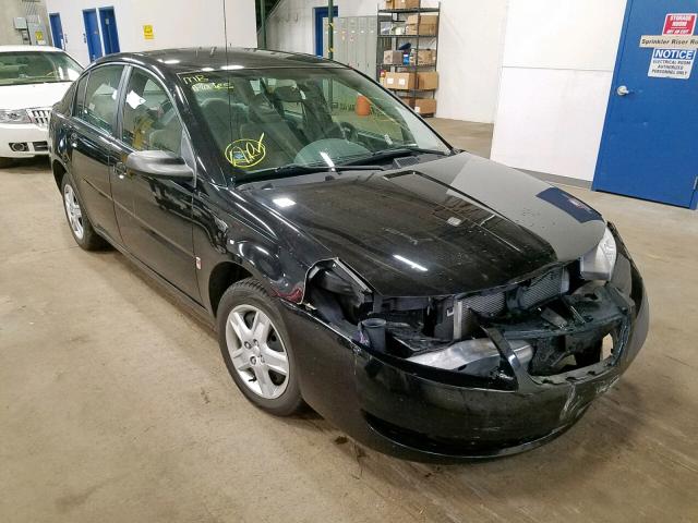 1G8AJ55F47Z111498 - 2007 SATURN ION LEVEL BLACK photo 1