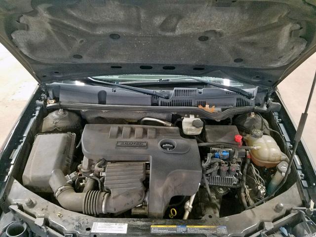 1G8AJ55F47Z111498 - 2007 SATURN ION LEVEL BLACK photo 7