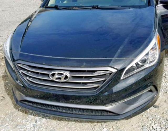 5NPE34AF0FH091550 - 2015 HYUNDAI SONATA SPO BLACK photo 7