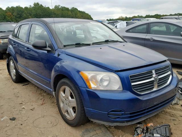 1B3HB48A19D142379 - 2009 DODGE CALIBER SX BLUE photo 1