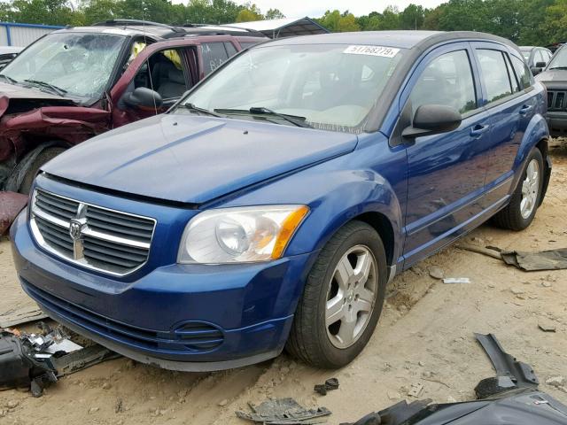 1B3HB48A19D142379 - 2009 DODGE CALIBER SX BLUE photo 2