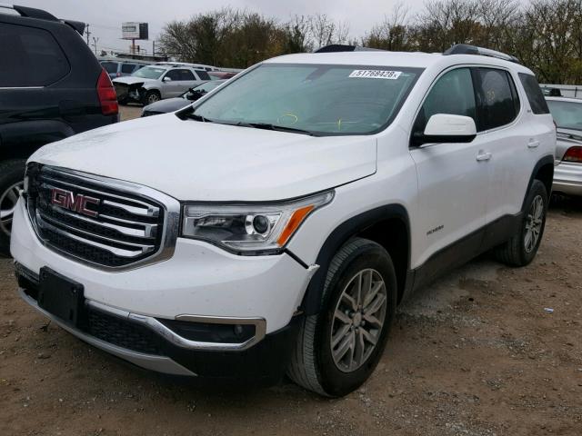 1GKKNLLA9HZ244368 - 2017 GMC ACADIA SLE WHITE photo 2