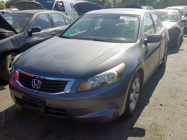 1HGCP26889A024587 - 2009 HONDA ACCORD EXL GRAY photo 2