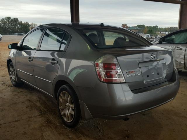 3N1AB61E88L614050 - 2008 NISSAN SENTRA 2.0 SILVER photo 3