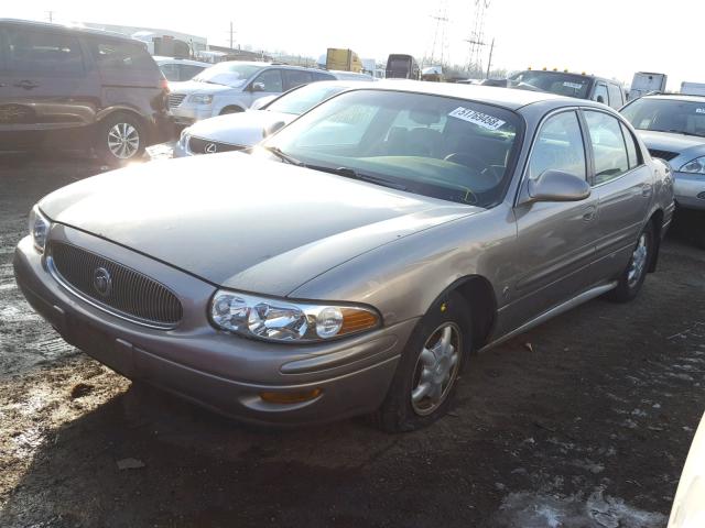 1G4HP54K014232837 - 2001 BUICK LESABRE CU SILVER photo 2