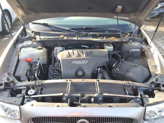 1G4HP54K014232837 - 2001 BUICK LESABRE CU SILVER photo 7