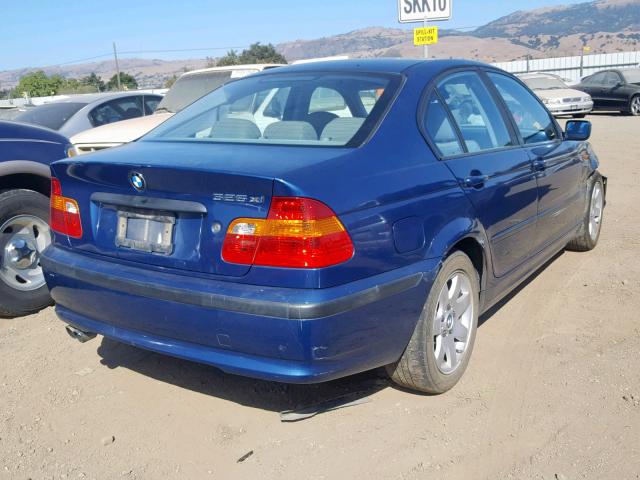 WBAEU33453PH90109 - 2003 BMW 325 XI BLUE photo 4