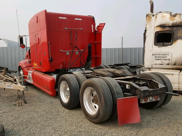 1XPHDU9X28D764711 - 2008 PETERBILT 386 RED photo 3