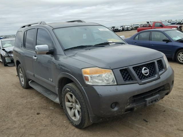 5N1BA08D19N608800 - 2009 NISSAN ARMADA SE GRAY photo 1