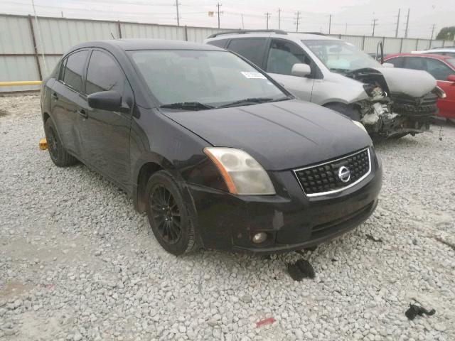 3N1AB61E48L613350 - 2008 NISSAN SENTRA 2.0 BLACK photo 1