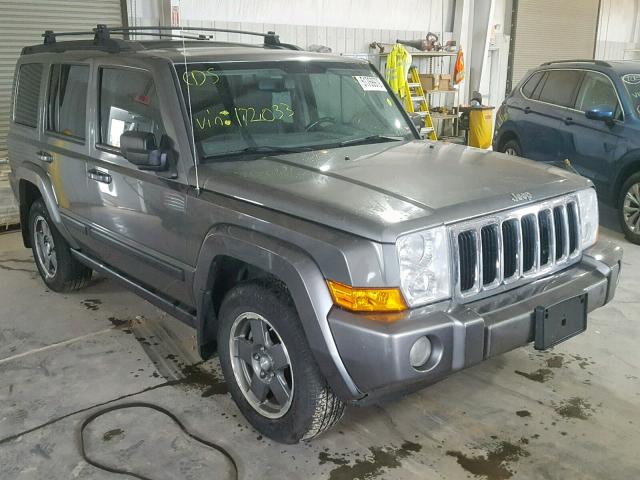 1J8HG48N58C172033 - 2008 JEEP COMMANDER ნაცრისფერი ფოტო 1