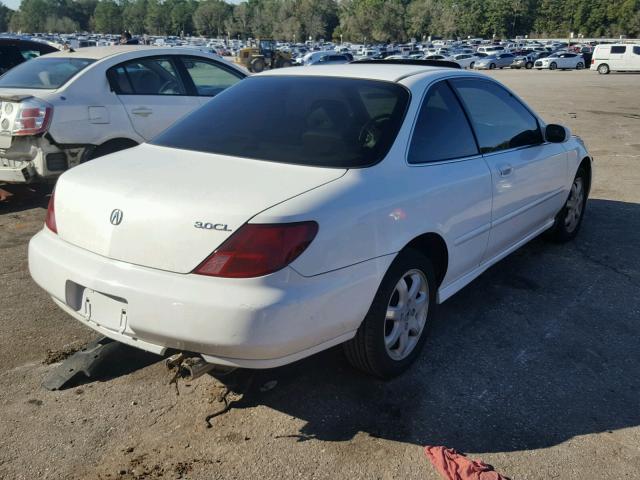 19UYA2255WL009936 - 1998 ACURA 3.0CL WHITE photo 4