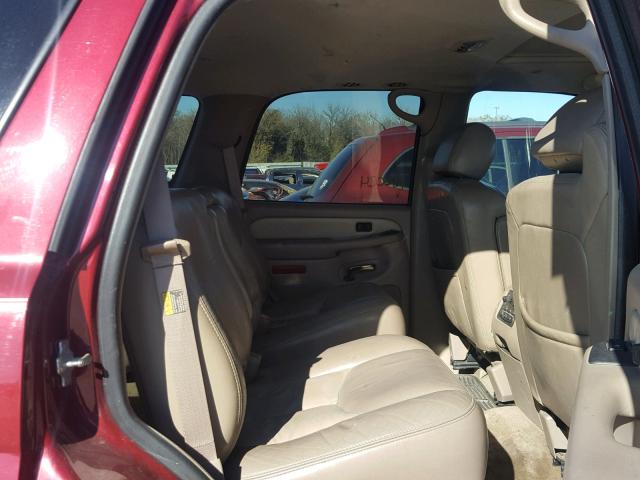 1GKEK63U94J203118 - 2004 GMC YUKON DENA RED photo 6