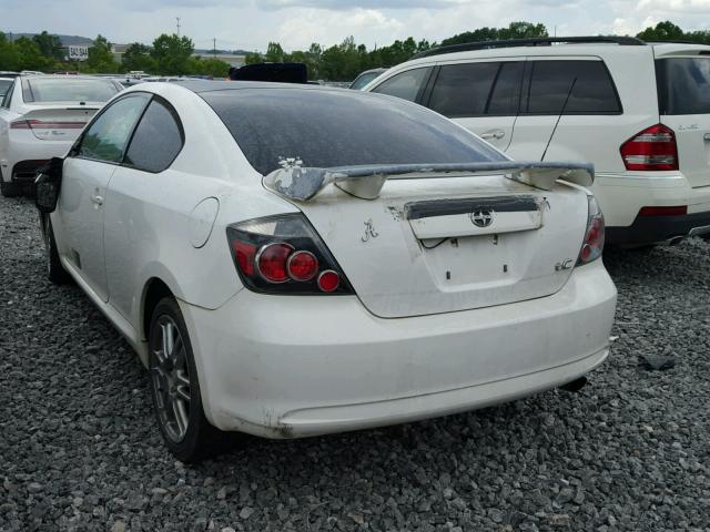 JTKDE167180251742 - 2008 TOYOTA SCION WHITE photo 3