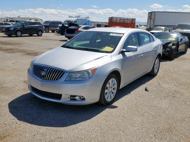 1G4GC5ER5DF254294 - 2013 BUICK LACROSSE SILVER photo 2