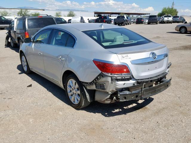 1G4GC5ER5DF254294 - 2013 BUICK LACROSSE SILVER photo 3