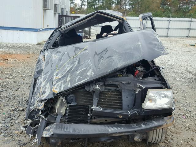 1FTYR10U58PA13721 - 2008 FORD RANGER BLACK photo 9