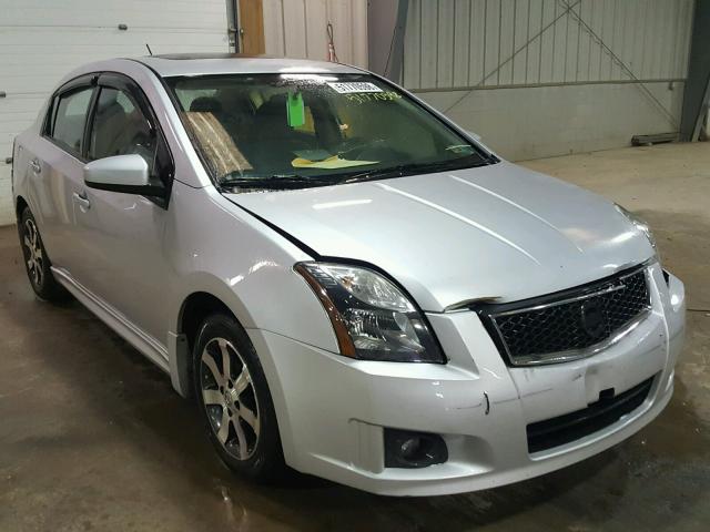 3N1AB6AP7CL734500 - 2012 NISSAN SENTRA 2.0 SILVER photo 1