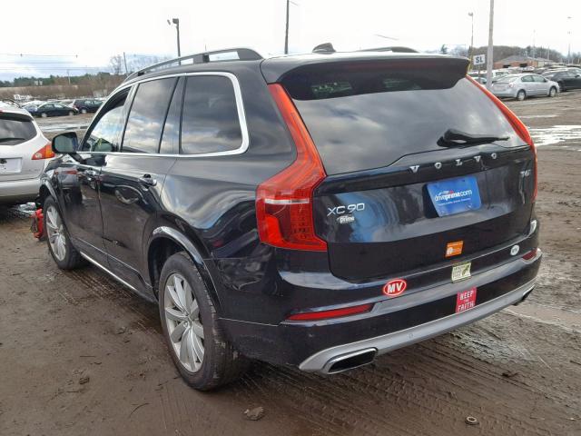 YV4A22PK0G1026309 - 2016 VOLVO XC90 T6 BLACK photo 3