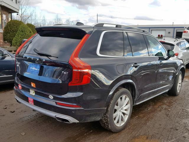 YV4A22PK0G1026309 - 2016 VOLVO XC90 T6 BLACK photo 4