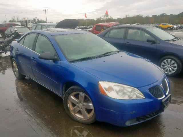 1G2ZH558864186761 - 2006 PONTIAC G6 GT BLUE photo 1