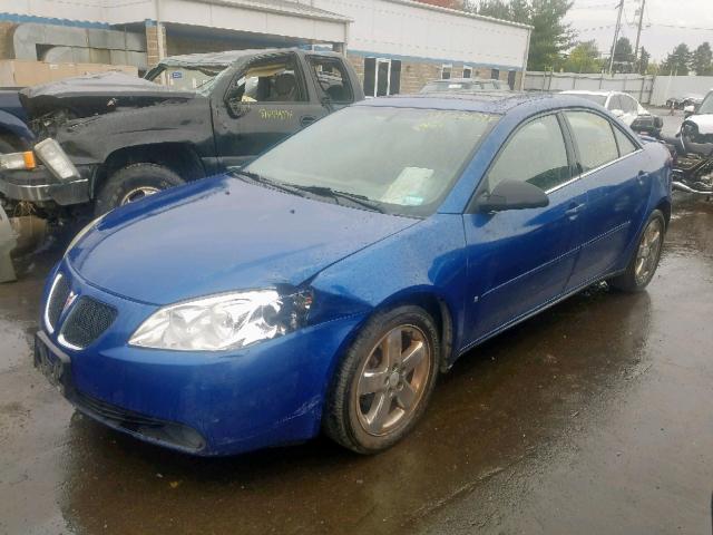 1G2ZH558864186761 - 2006 PONTIAC G6 GT BLUE photo 2