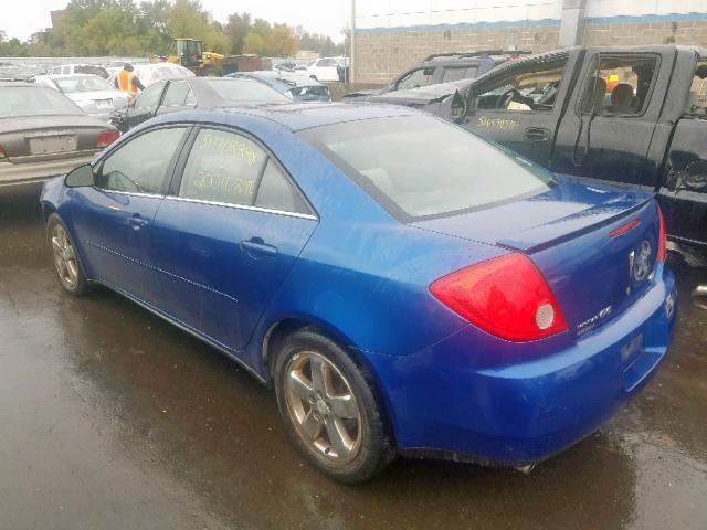 1G2ZH558864186761 - 2006 PONTIAC G6 GT BLUE photo 3