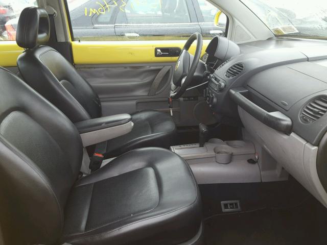 3VWCC21CXYM418144 - 2000 VOLKSWAGEN NEW BEETLE ყვითელი ფოტო 5