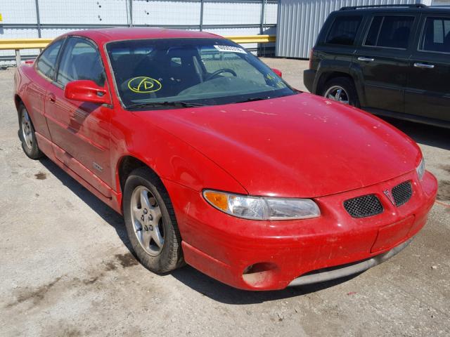 1G2WP1218WF258486 - 1998 PONTIAC GRAND PRIX RED photo 1