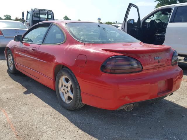 1G2WP1218WF258486 - 1998 PONTIAC GRAND PRIX RED photo 3