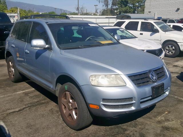 WVGBG77L65D008273 - 2005 VOLKSWAGEN TOUAREG 3. BLUE photo 1