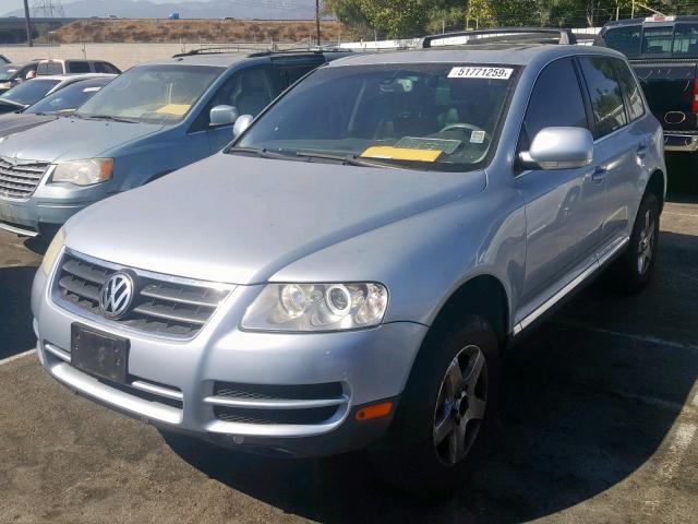 WVGBG77L65D008273 - 2005 VOLKSWAGEN TOUAREG 3. BLUE photo 2