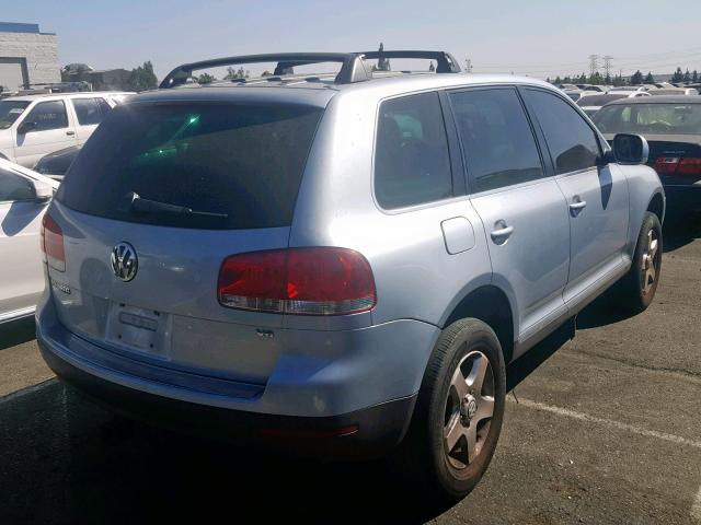 WVGBG77L65D008273 - 2005 VOLKSWAGEN TOUAREG 3. BLUE photo 4