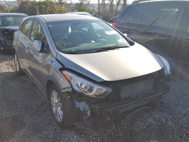 KMHD35LH3EU173482 - 2014 HYUNDAI ELANTRA GT GRAY photo 1