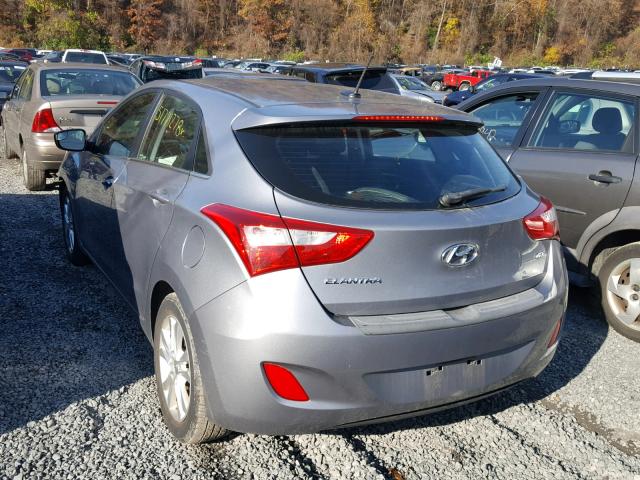 KMHD35LH3EU173482 - 2014 HYUNDAI ELANTRA GT GRAY photo 3